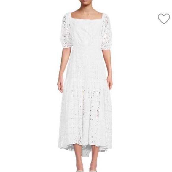 Veronica Beard Eyelet Dress-S1 - Picture 1 of 10